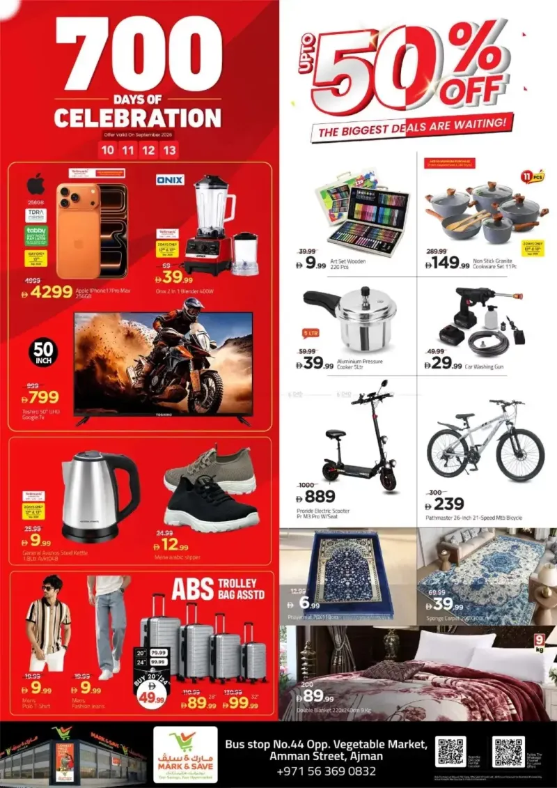 Mark & Save UAE weekly ad Sep 9 – Sep 13, 2026 – page 1