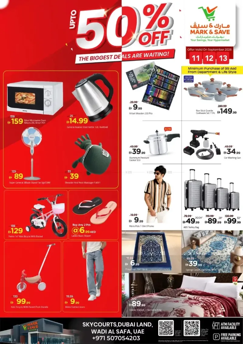 Mark & Save UAE weekly ad Sep 10 – Sep 13, 2026 – page 1