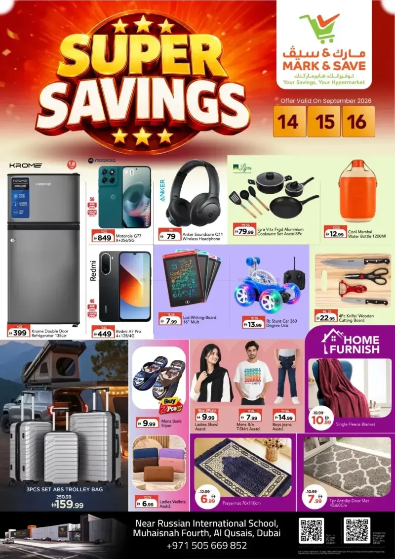 Mark & Save UAE weekly ad Sep 13 – Sep 16, 2026 – page 1
