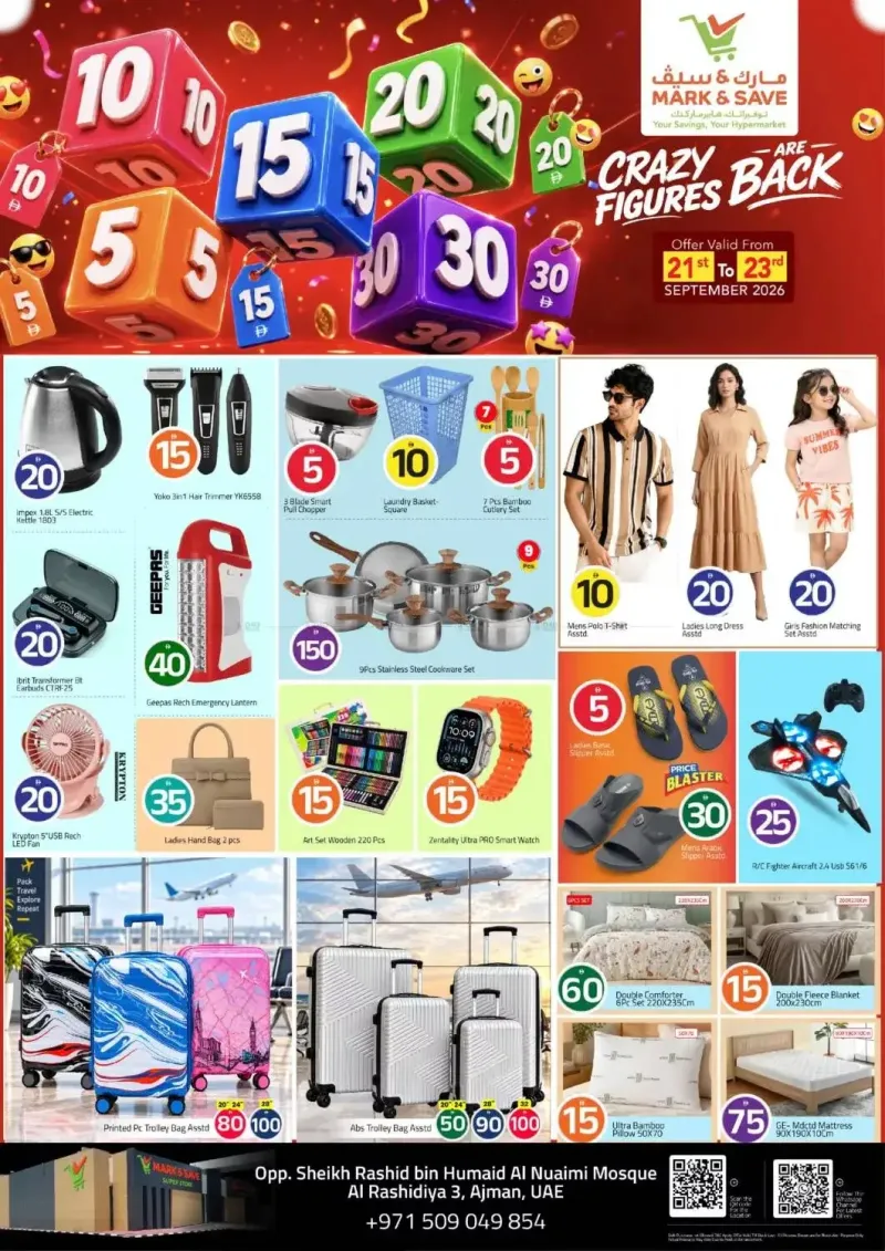 Mark & Save UAE weekly ad Sep 20 – Sep 23, 2026 – page 1