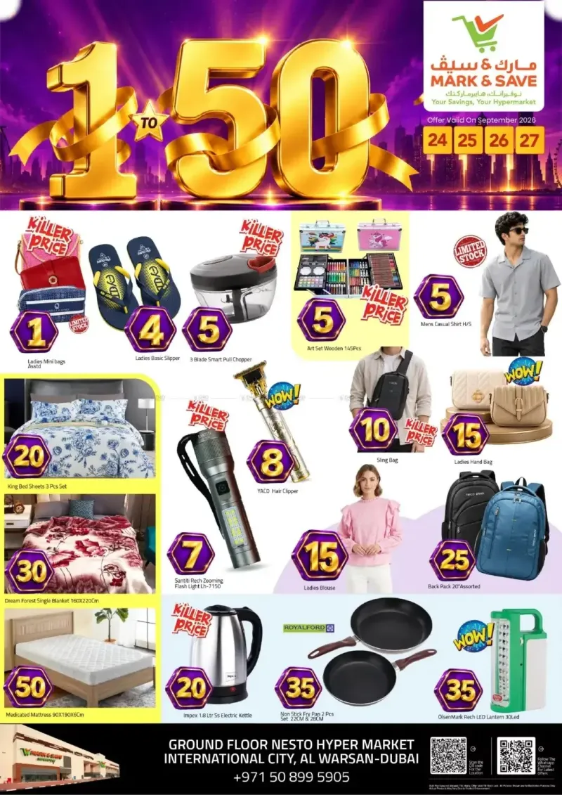 Mark & Save UAE weekly ad Sep 23 – Sep 27, 2026 – page 1