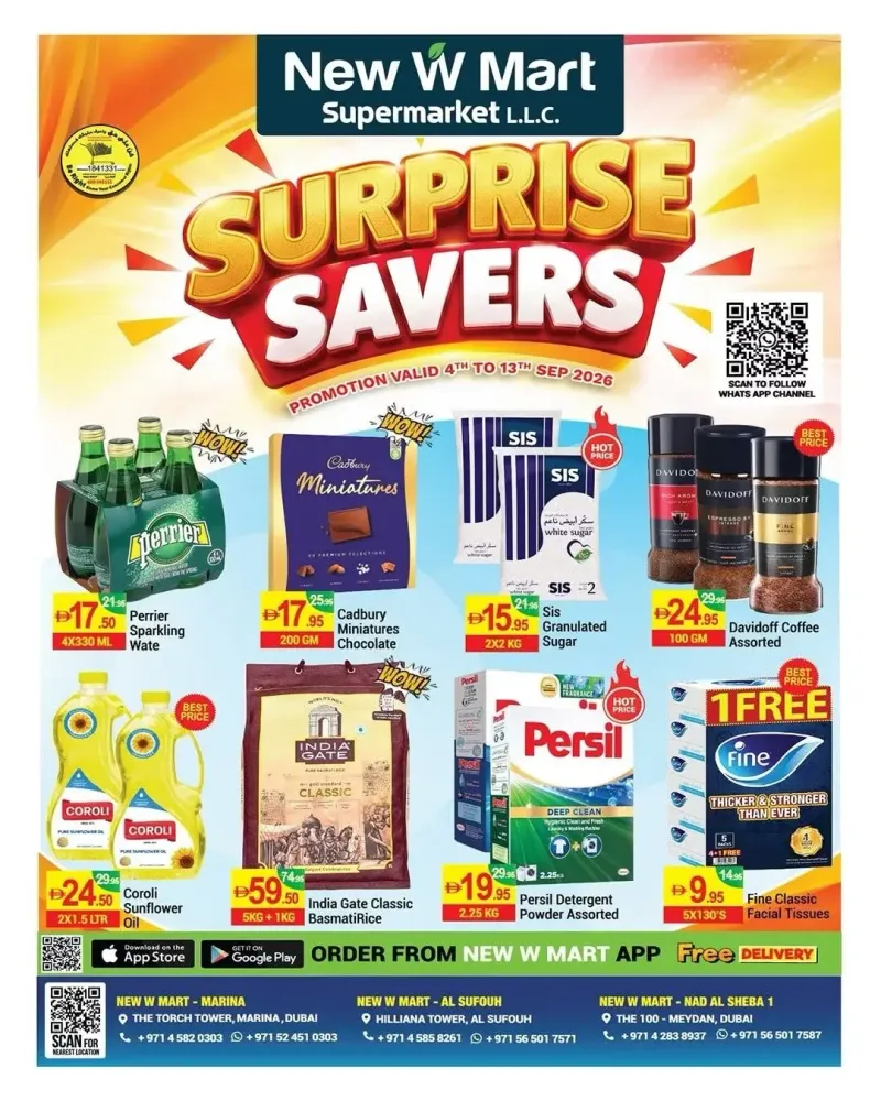 New W Mart weekly ad Sep 3 – Sep 13, 2026 – page 1