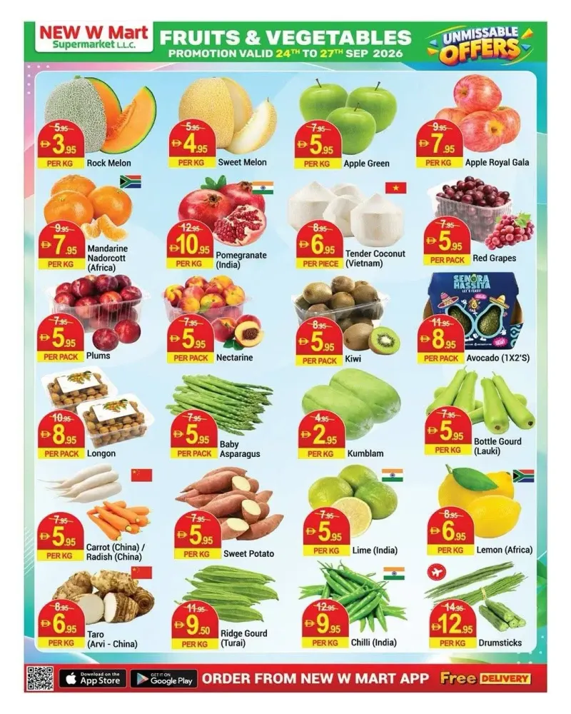 New W Mart weekly ad Sep 25 – Sep 27, 2026 – page 1