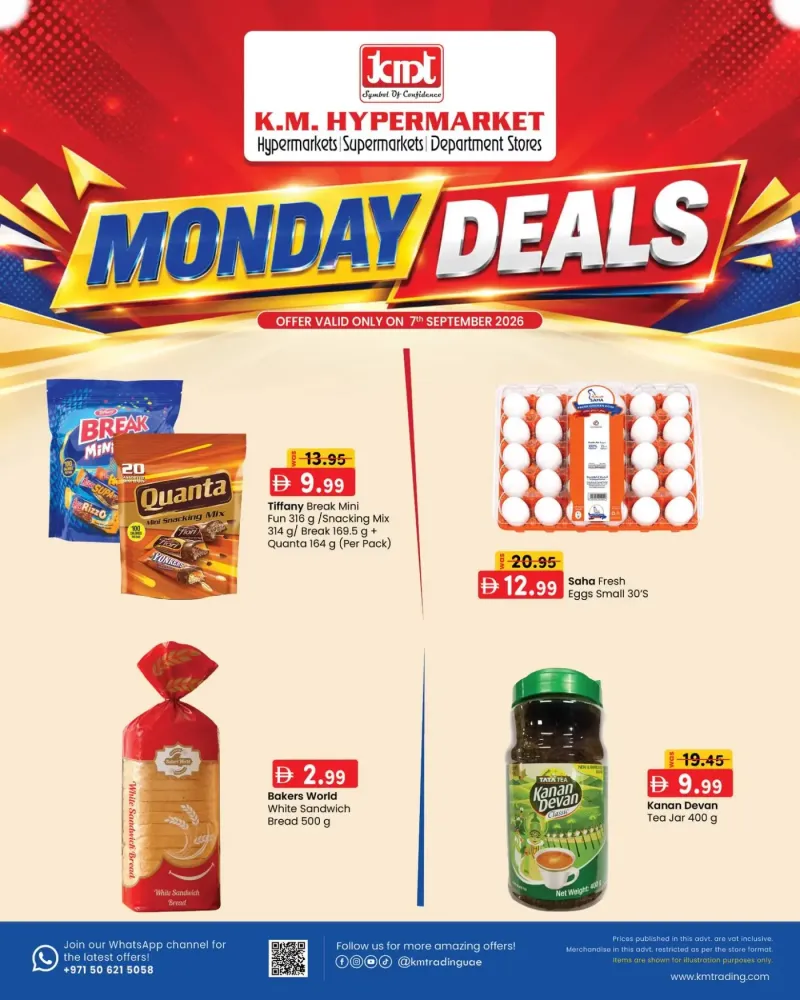 K.M. TRADING weekly ad Sep 6 – Sep 7, 2026 – page 1