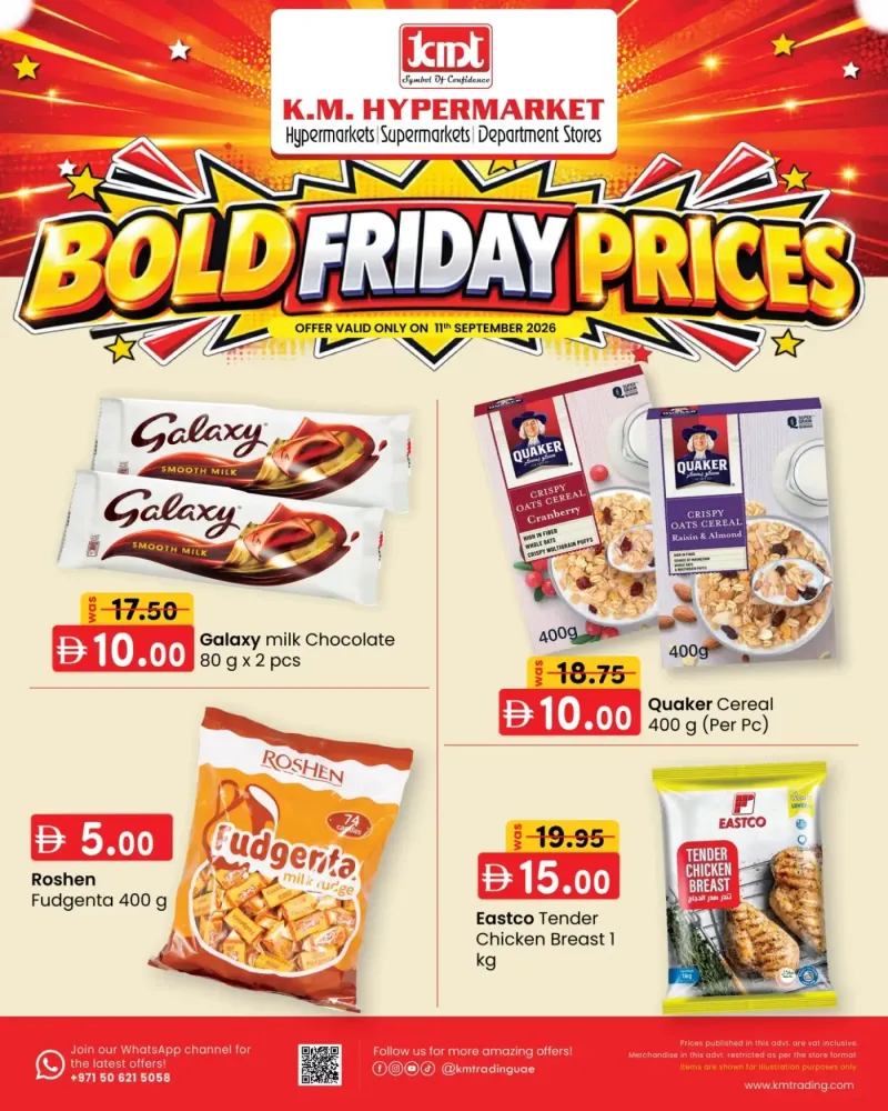 K.M. TRADING weekly ad Sep 10 – Sep 11, 2026 – page 1