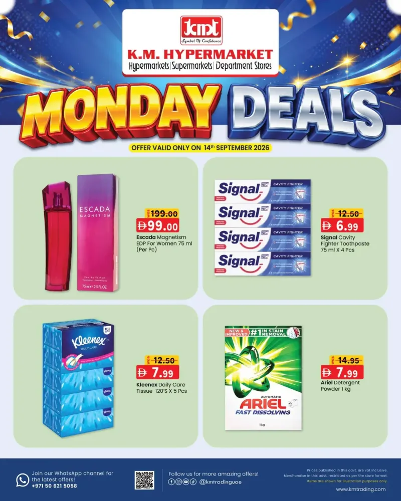 K.M. TRADING weekly ad Sep 13 – Sep 14, 2026 – page 1