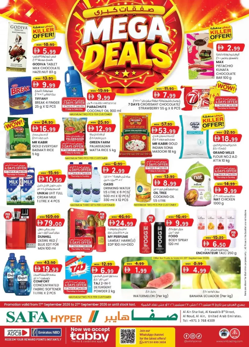 K.M. TRADING weekly ad Sep 16 – Sep 27, 2026 – page 1
