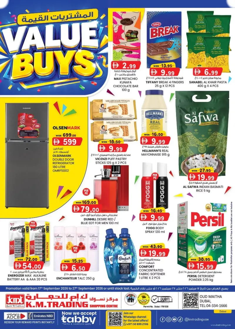 K.M. TRADING weekly ad Sep 16 – Sep 27, 2026 – page 1