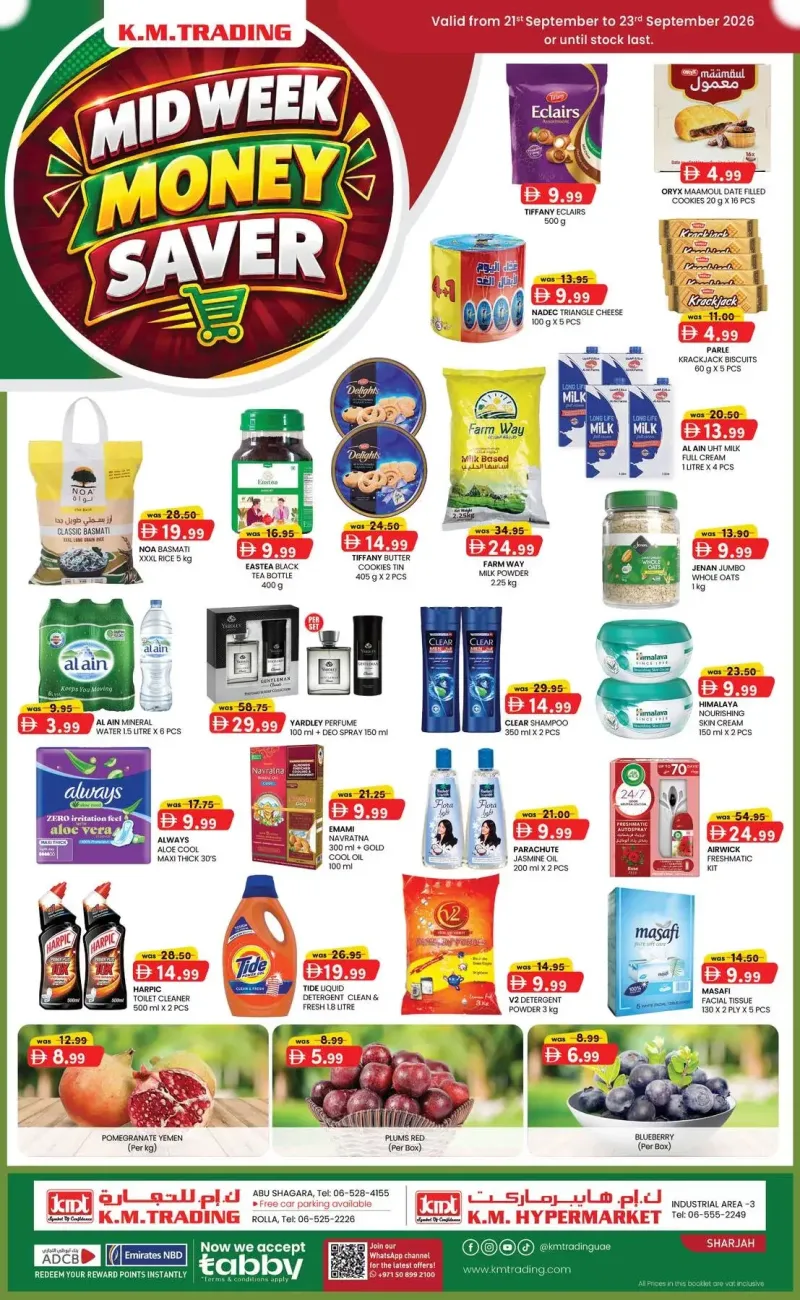 K.M. TRADING weekly ad Sep 20 – Sep 23, 2026 – page 1