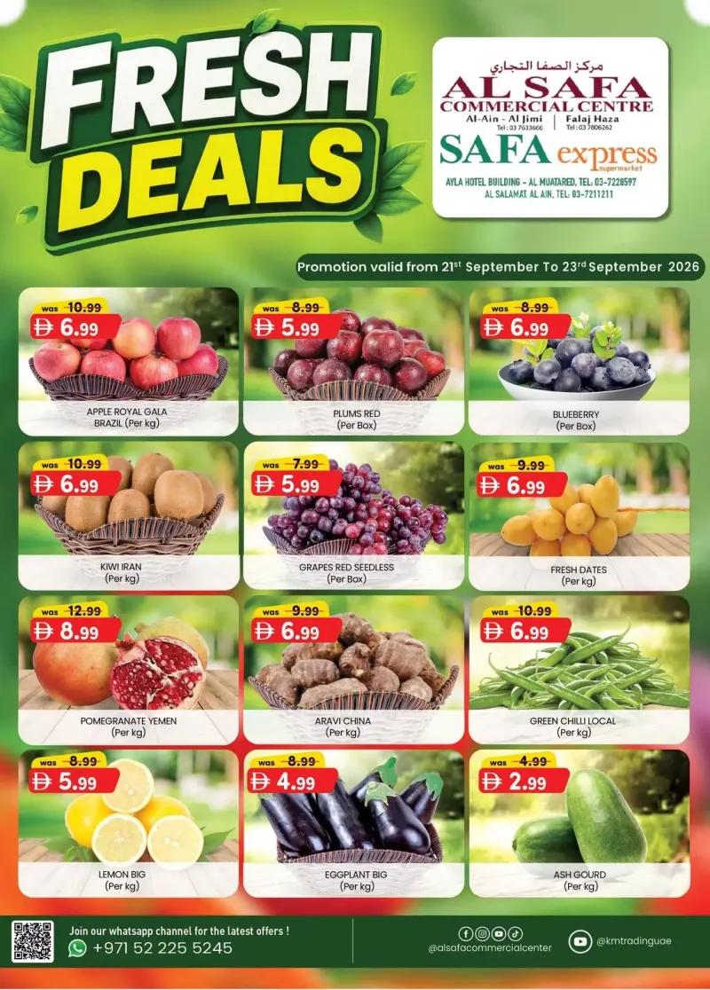 K.M. TRADING weekly ad Sep 20 – Sep 23, 2026 – page 1