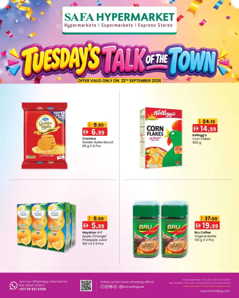 K.M. TRADING weekly ad Sep 21 – Sep 22, 2026 – page 1