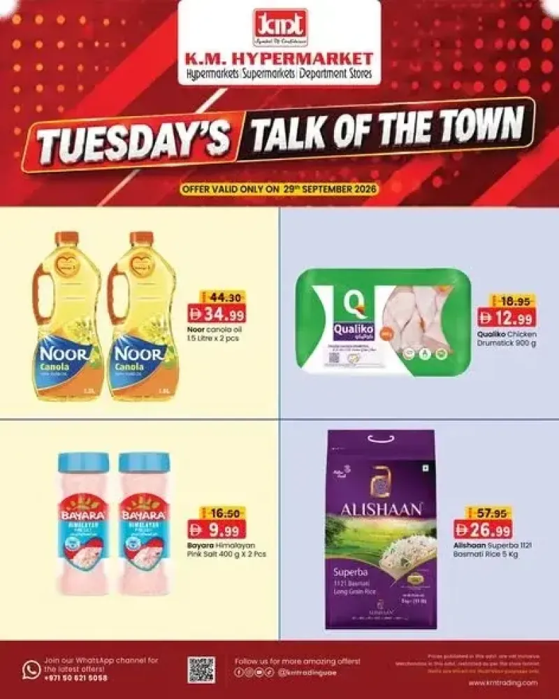 K.M. TRADING weekly ad Sep 28 – Sep 29, 2026 – page 1