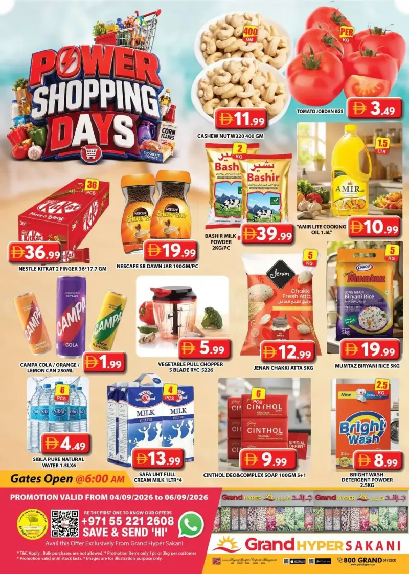 Grand Hypermarket weekly ad Sep 3 – Sep 6, 2026 – page 1