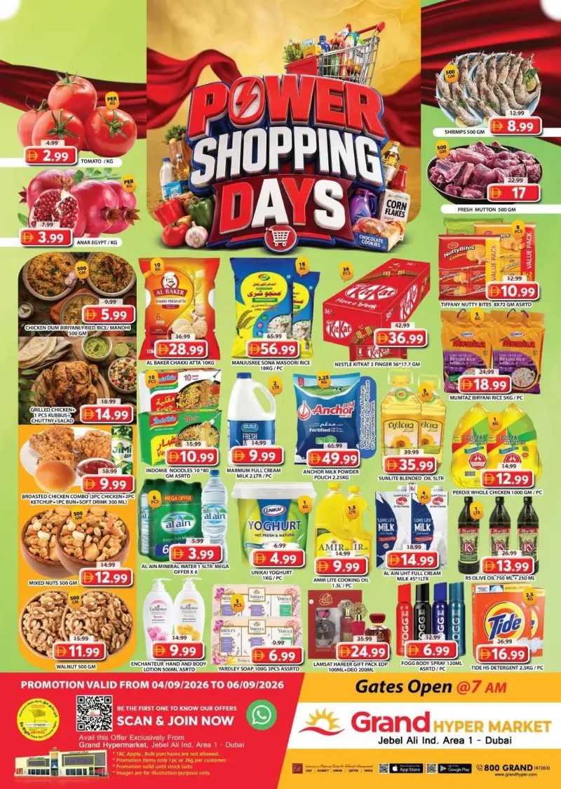 Grand Hypermarket weekly ad Sep 3 – Sep 6, 2026 – page 1