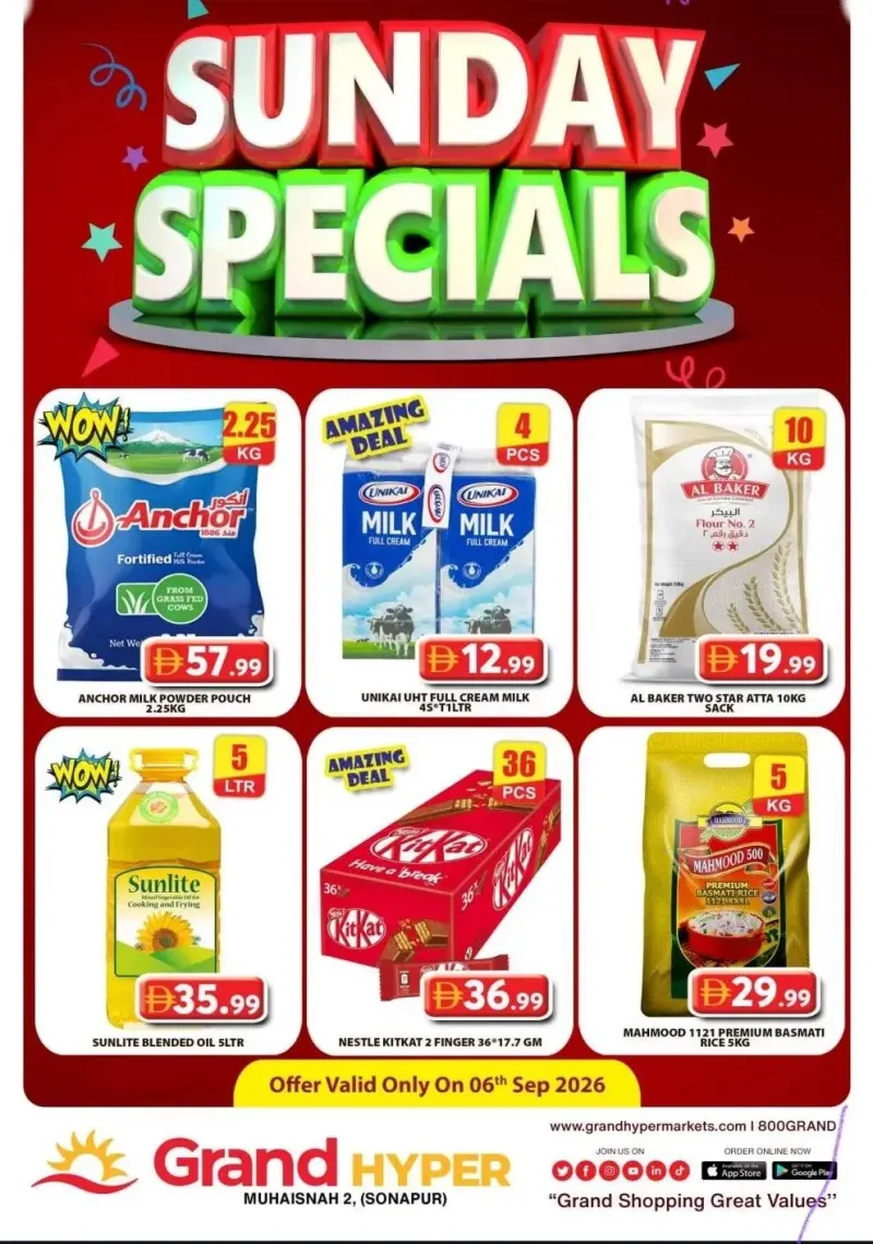 Grand Hypermarket weekly ad Sep 5 – Sep 6, 2026 – page 1