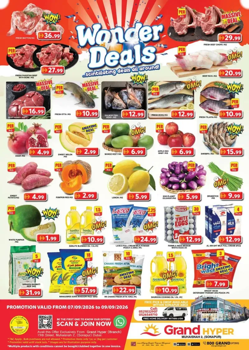 Grand Hypermarket weekly ad Sep 6 – Sep 9, 2026 – page 1