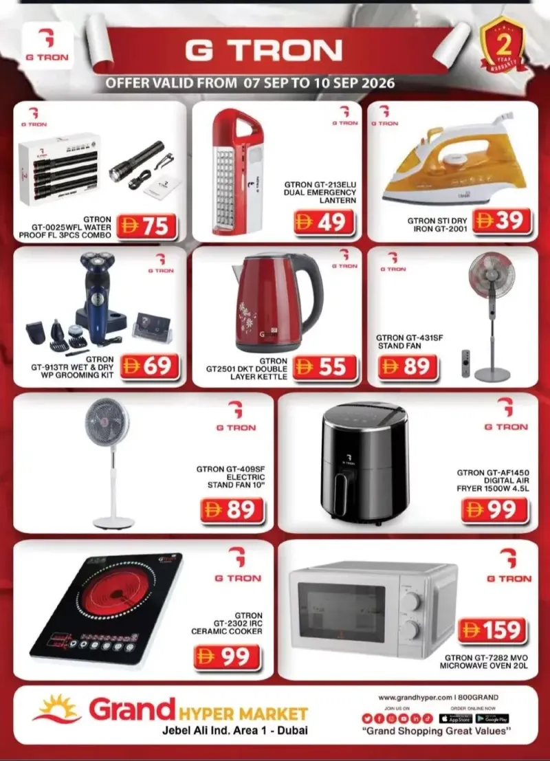 Grand Hypermarket weekly ad Sep 6 – Sep 10, 2026 – page 1
