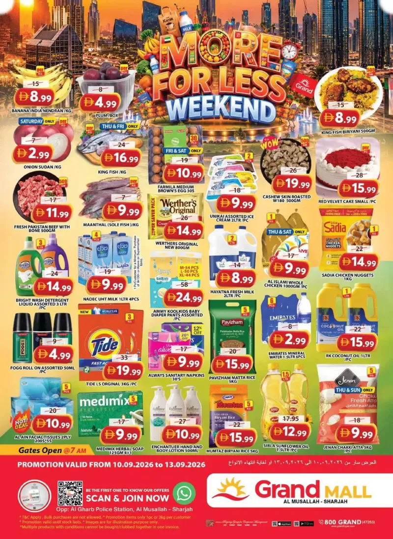 Grand Hypermarket weekly ad Sep 9 – Sep 13, 2026 – page 1