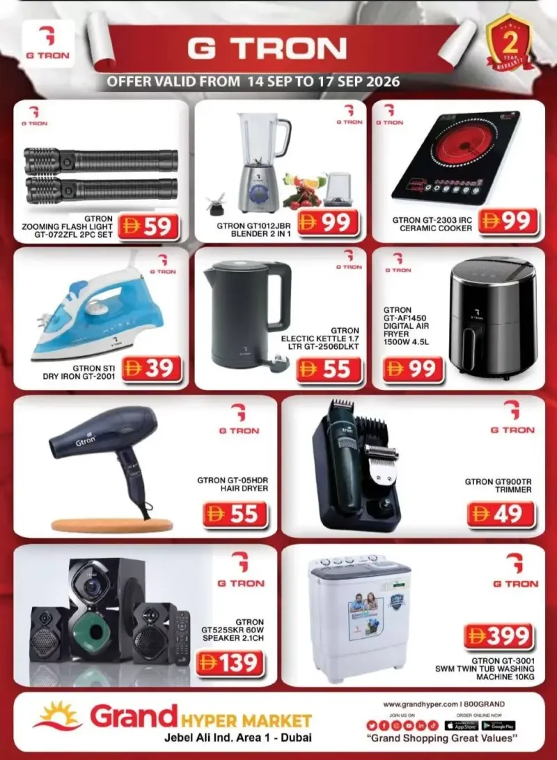 Grand Hypermarket weekly ad Sep 13 – Sep 17, 2026 – page 1