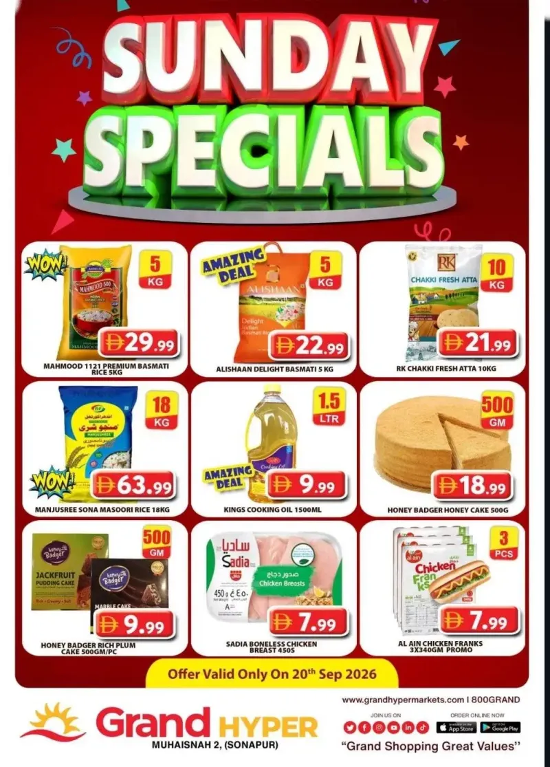 Grand Hypermarket weekly ad Sep 19 – Sep 20, 2026 – page 1