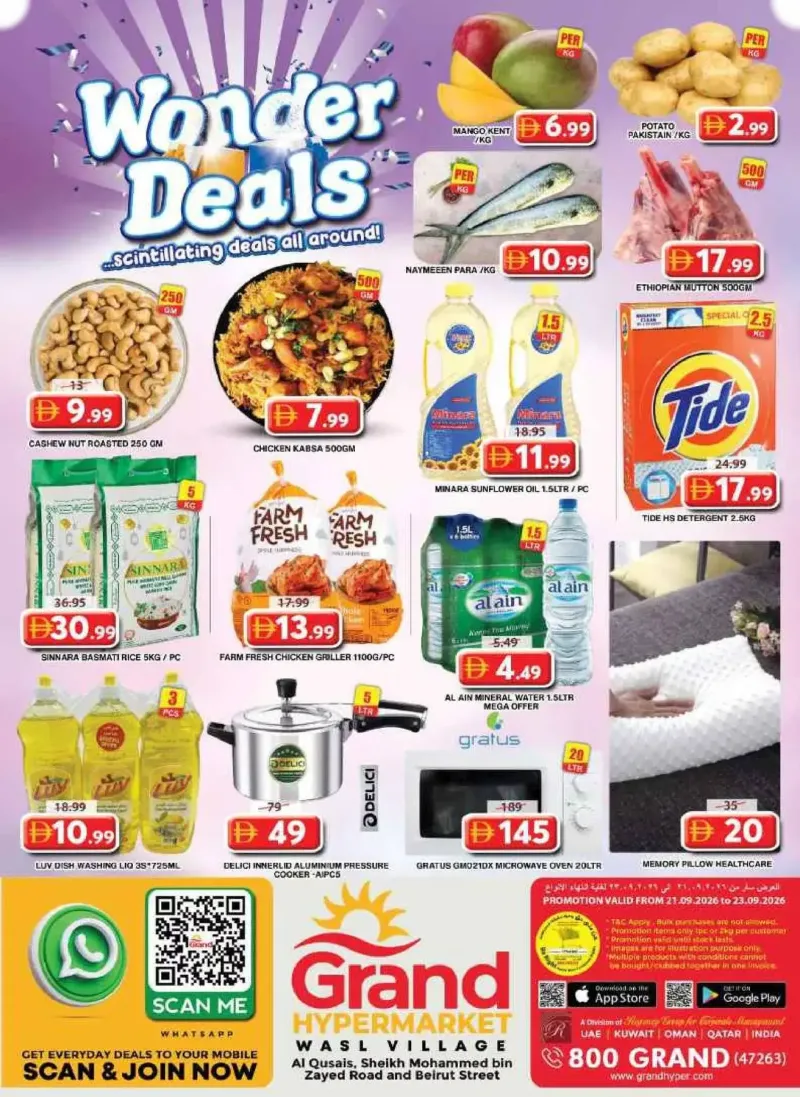 Grand Hypermarket weekly ad Sep 20 – Sep 23, 2026 – page 1