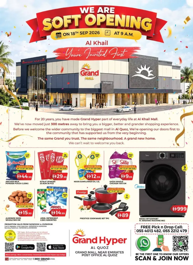 Grand Hypermarket weekly ad Sep 20 – Sep 23, 2026 – page 1