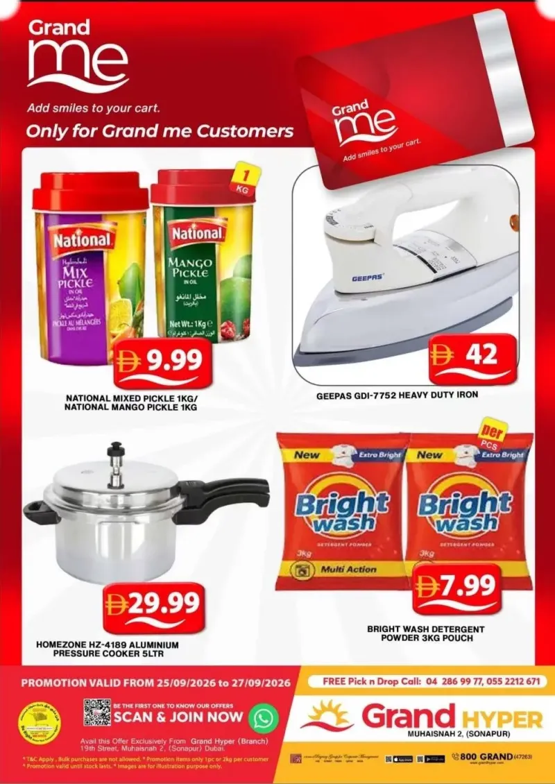 Grand Hypermarket weekly ad Sep 24 – Sep 27, 2026 – page 1