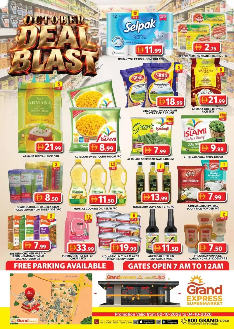 Grand Hypermarket weekly ad Oct 1 – Oct 4, 2026 – page 1