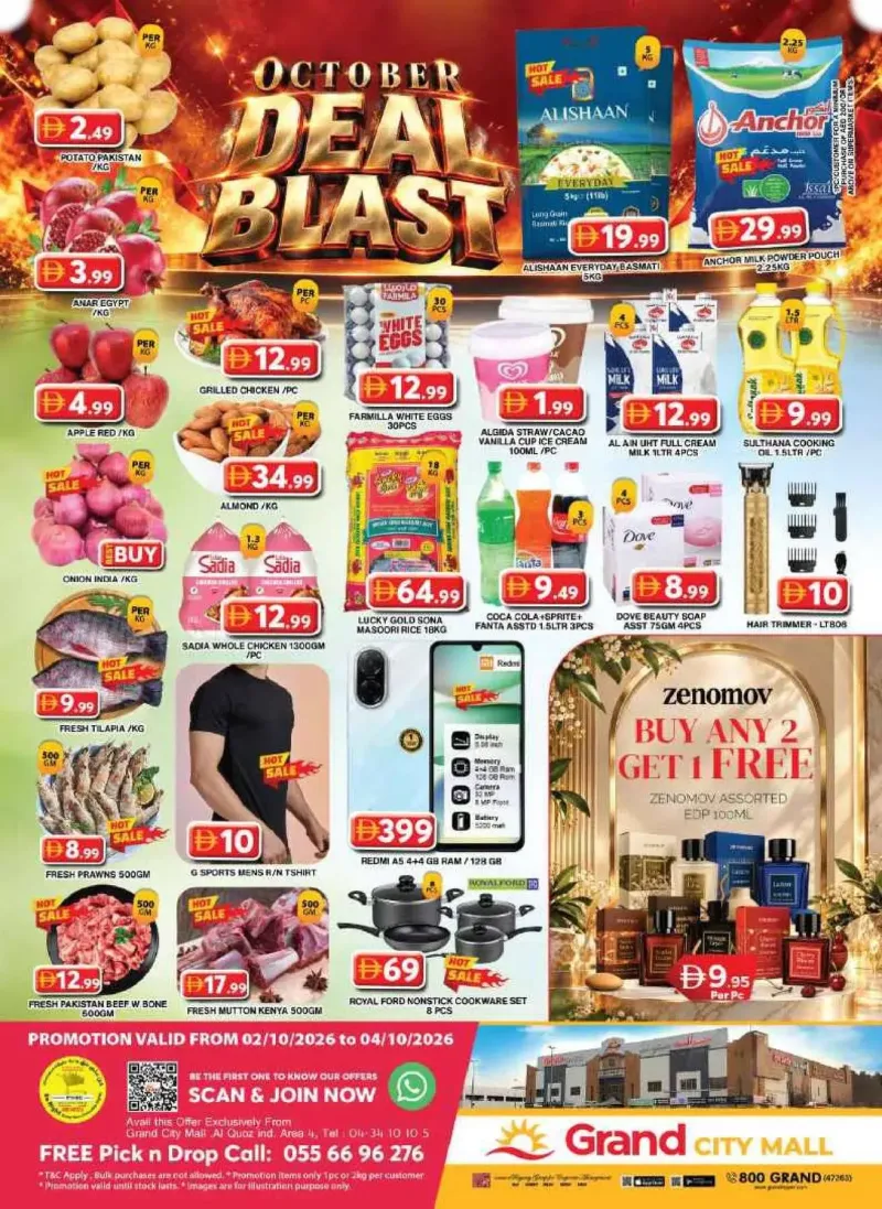 Grand Hypermarket weekly ad Oct 1 – Oct 4, 2026 – page 1