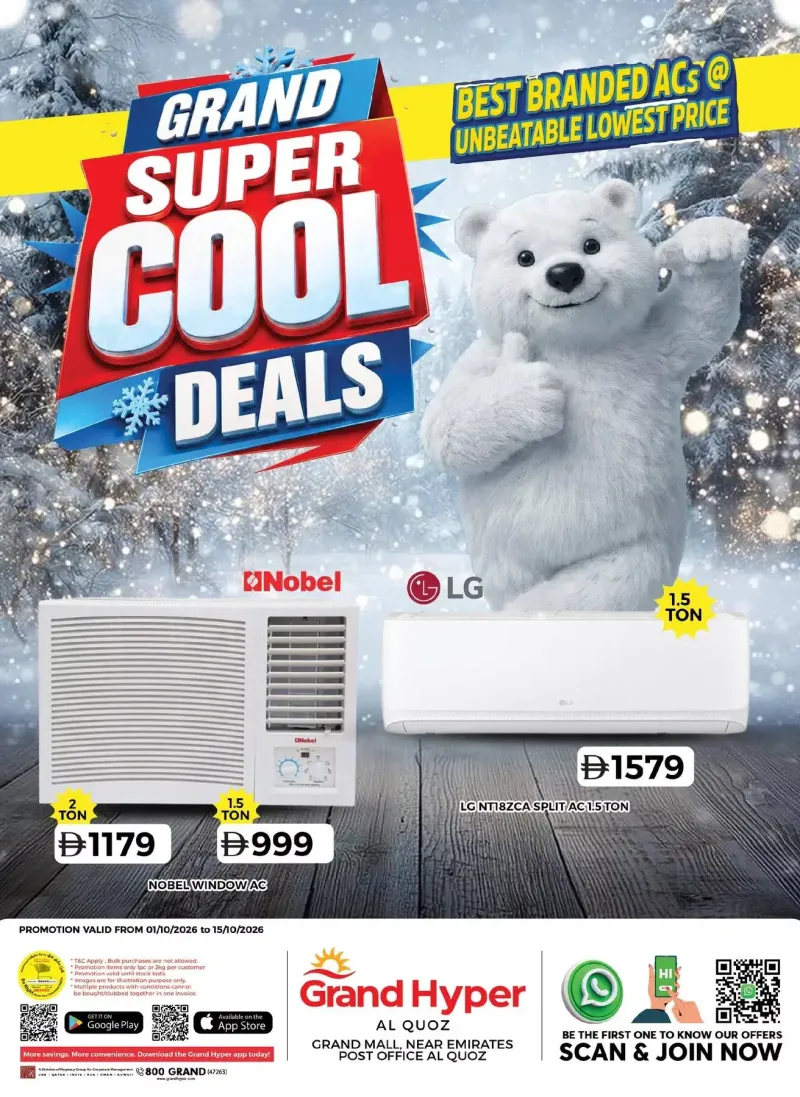 Grand Hypermarket weekly ad Oct 1 – Oct 15, 2026 – page 1