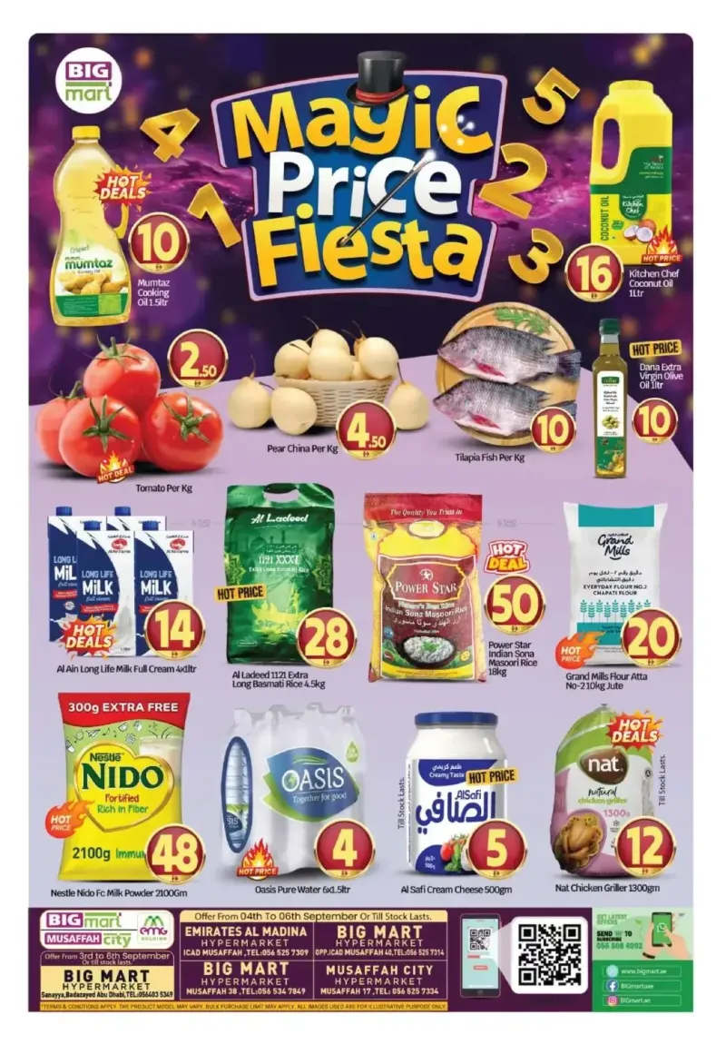 Bigmart weekly ad Sep 3 – Sep 6, 2026 – page 1