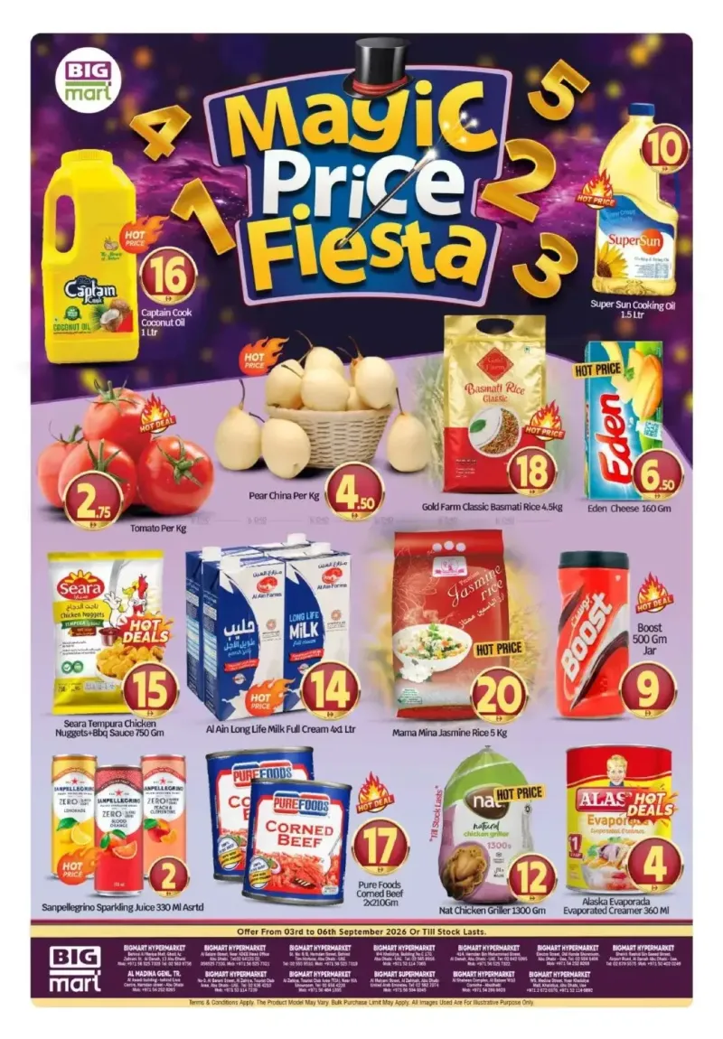 Bigmart weekly ad Sep 2 – Sep 6, 2026 – page 1