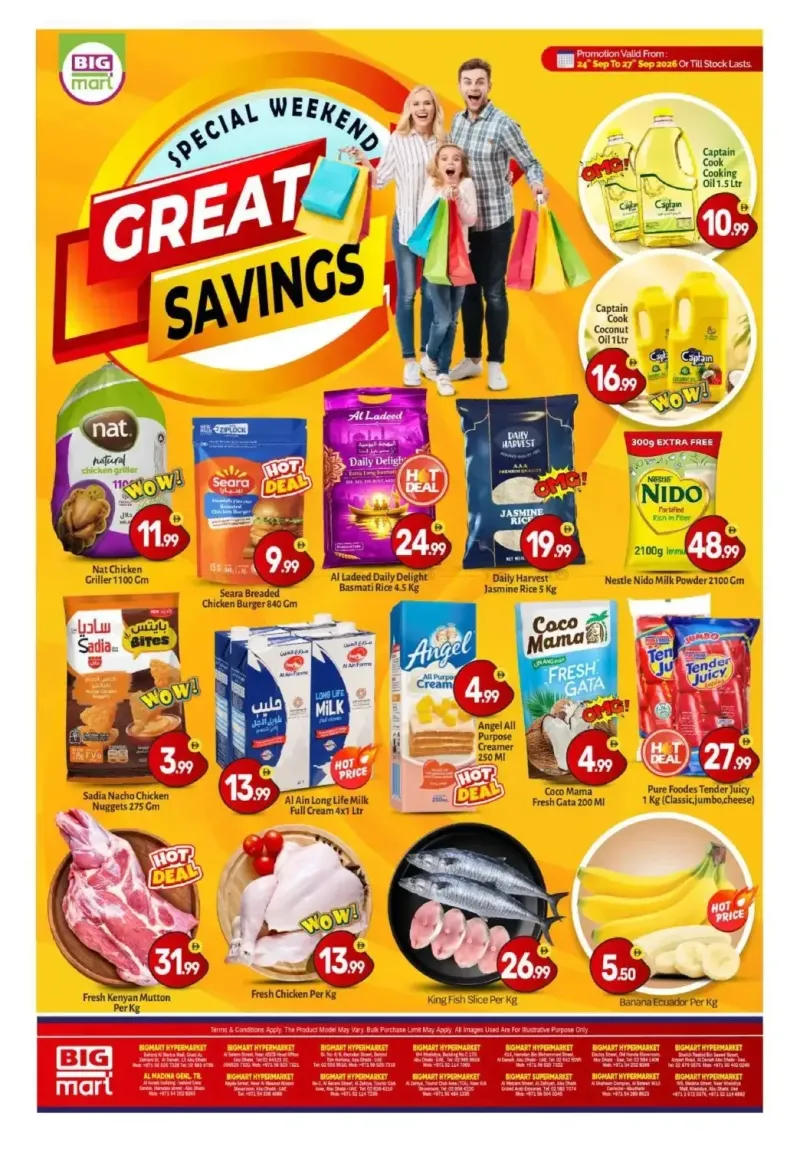 Bigmart weekly ad Sep 23 – Sep 27, 2026 – page 1