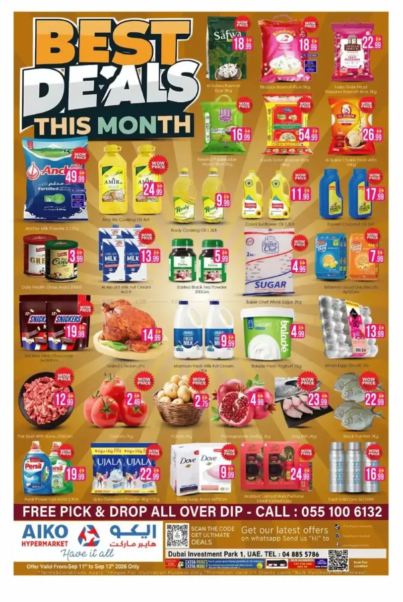 Aiko Hypermarket weekly ad Sep 10 – Sep 13, 2026 – page 1