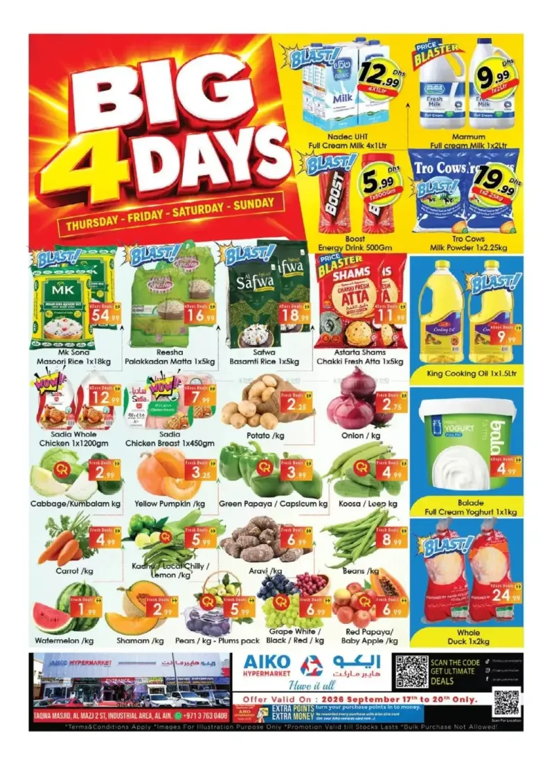 Aiko Hypermarket weekly ad Sep 17 – Sep 20, 2026 – page 1