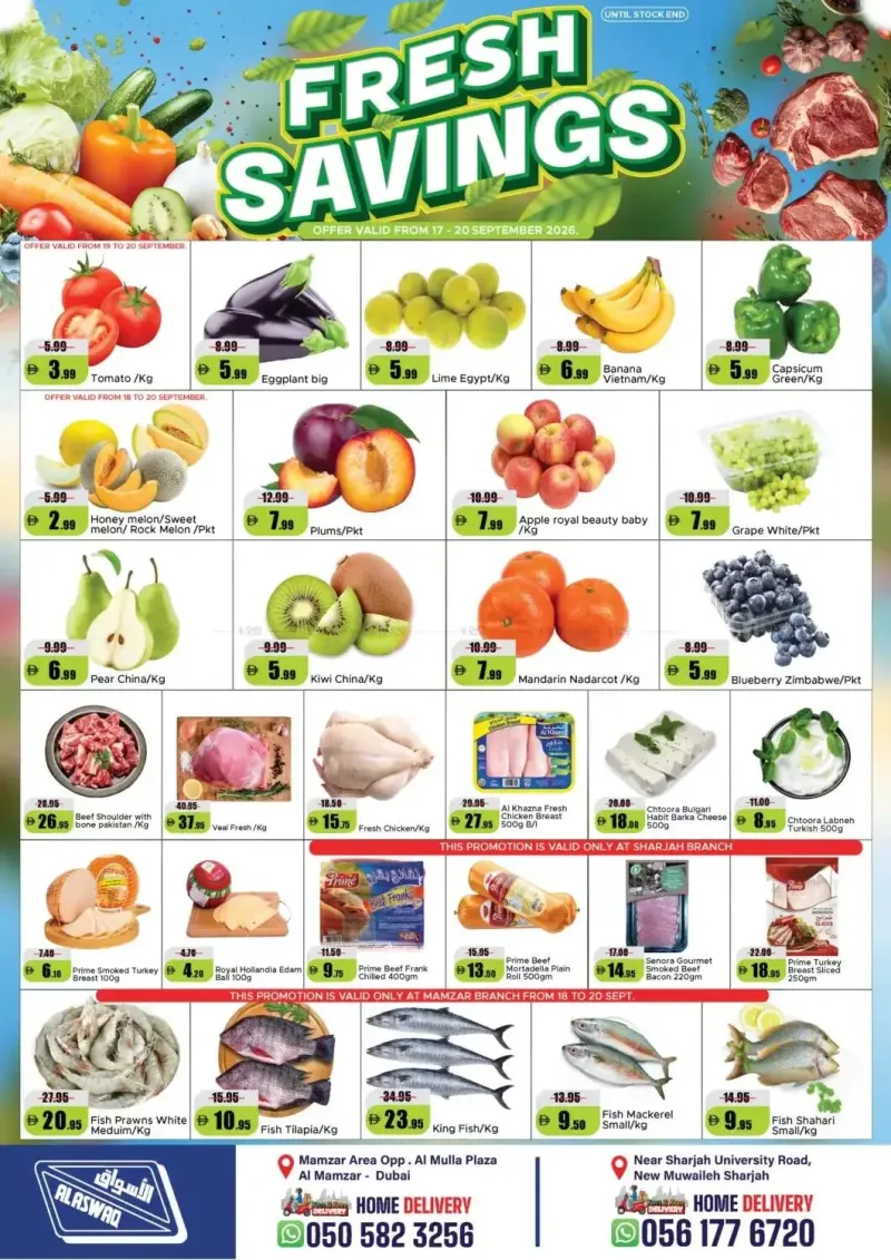 RAK National Markets weekly ad Sep 18 – Sep 20, 2026 – page 1
