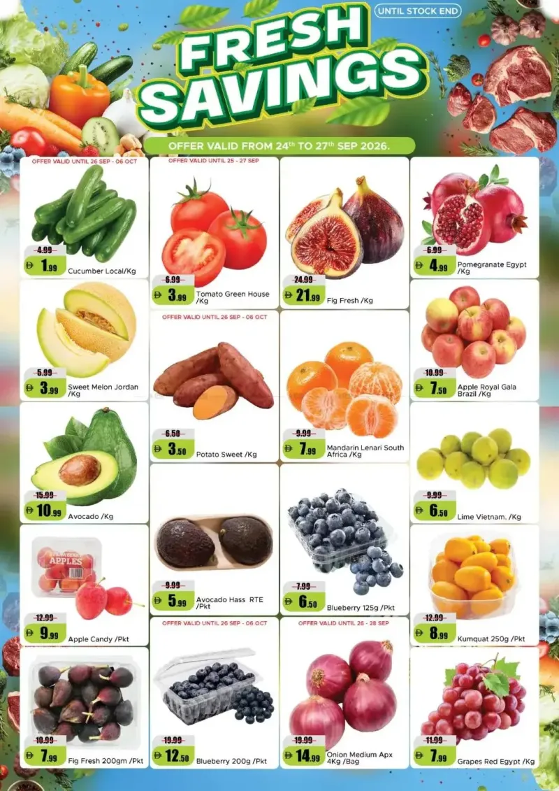 RAK National Markets weekly ad Sep 26 – Sep 27, 2026 – page 1